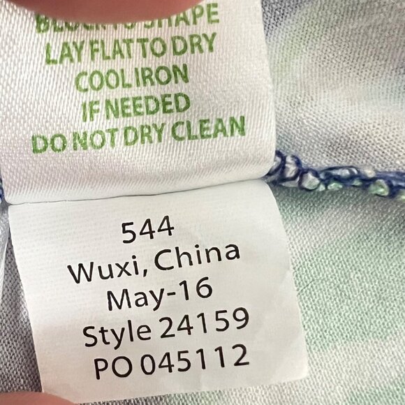 Lilly Pulitzer Womens Ophelia Swing Dress Iris Blue Latitude Adjustment size S - Picture 15 of 16